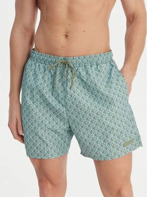 Obrázek produktu Calvin Klein Swimwear Plavecké šortky LV00N61027 Zelená Regular Fit