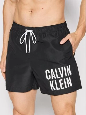Obrázek produktu Calvin Klein Swimwear Plavecké šortky Medium KM0KM00739 Černá Regular Fit