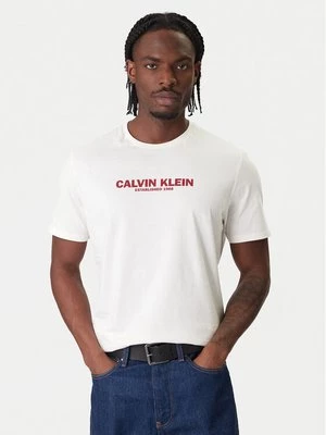 Obrázek produktu Calvin Klein T-Shirt 30s Graphic LV04RE820G Bílá Regular Fit