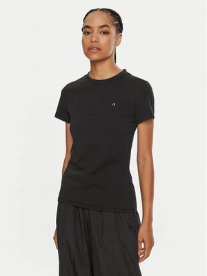 Obrázek produktu Calvin Klein T-Shirt Emb Graphic K20K208061 Černá Slim Fit