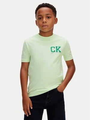 Obrázek produktu Calvin Klein T-Shirt Heritage LVCKSJA09B Zelená Regular Fit