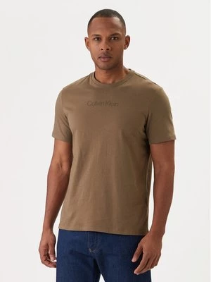 Obrázek produktu Calvin Klein T-Shirt Logo 30s LV04LD230G Hnědá Regular Fit
