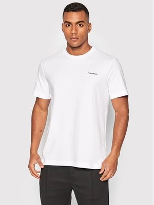 Obrázek produktu Calvin Klein T-Shirt Micro Logo Interlock K10K109894 Bílá Regular Fit