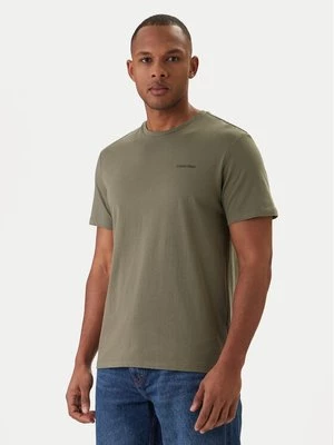 Obrázek produktu Calvin Klein T-Shirt Micro Logo LV04LC255G Zelená Regular Fit