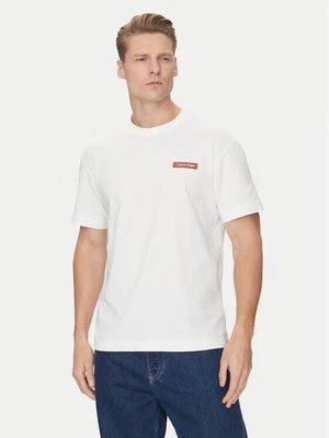 Obrázek produktu Calvin Klein T-Shirt Overlay Print K10K114158 Bílá Regular Fit