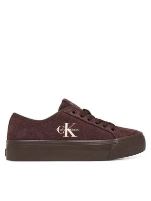 Obrázek produktu Calvin Klein Tenisky Vulc Flatf Laceup Suede HW0HW03088 Bordó