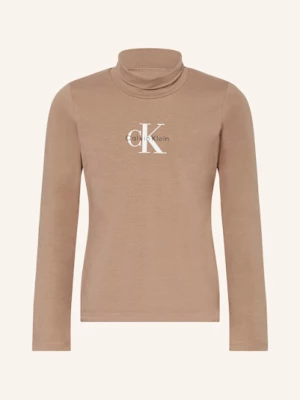 Obrázek produktu Calvin Klein Tričko S Dlouhým Rukávem velbloudí