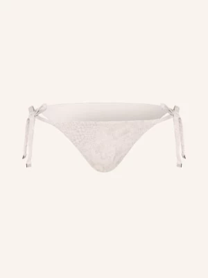 Obrázek produktu Calvin Klein Trojúhelníkové Bikinové Kalhotky šedá / krémová