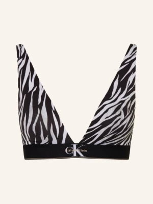 Obrázek produktu Calvin Klein Trojúhelníkový Podprsenka černá / bílá
