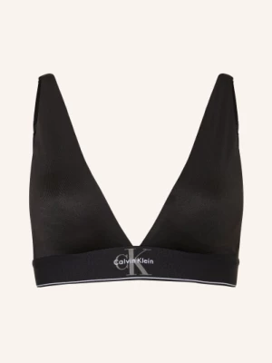 Obrázek produktu Calvin Klein Trojúhelníkový Podprsenka černá / šedá / bílá