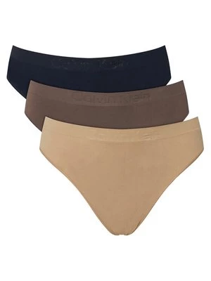 Obrázek produktu Calvin Klein Underwear Souprava tang LV00QD5211 Béžová