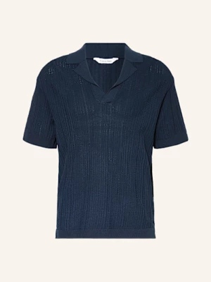 Obrázek produktu Calvin Klein Úpletová Polokošile tmavě modrá
