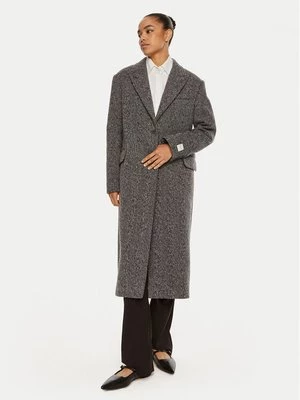 Obrázek produktu Calvin Klein Vlněný kabát Herringbone Single K20K207710 Šedá Regular Fit