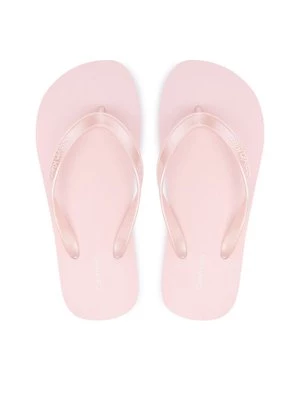 Obrázek produktu Calvin Klein Žabky Flip Flop Tpu Metallic HW0HW02956 Světle růžová