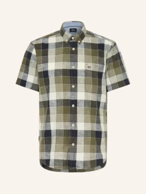 Obrázek produktu Camel Active Košile S Krátkým Rukávem Regular Fit khaki / krémová / černá