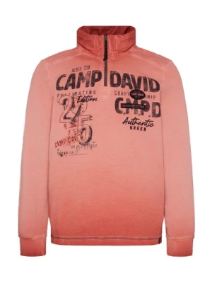 Obrázek produktu CAMP DAVID Mikina 'The Craftsmen'  červená / černá
