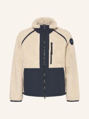 Obrázek produktu Canada Goose Bunda Z Medvídčí Kožešiny V Kombinaci Materiálů krémová / tmavě modrá