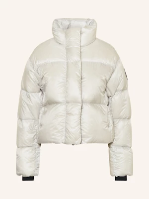Obrázek produktu Canada Goose Cropped Péřová Bunda Cypress světle šedá