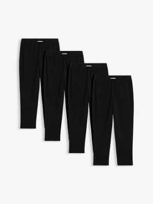 Obrázek produktu Capri legíny z elastické směsi s organickou bavlnou (4 ks v balení) BonPrix