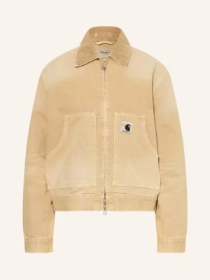Obrázek produktu Carhartt Wip Džínová Bunda Dearborn 0me17 dusty h brown / dusty h brown, destroy wash