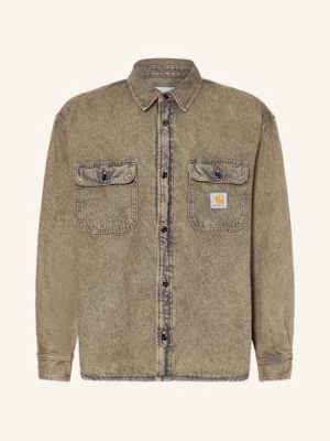 Obrázek produktu Carhartt Wip Džínová Bunda Tigan 3fugd blue leather garment dyed