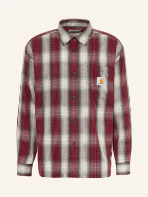 Obrázek produktu Carhartt Wip Košile Harlin Comfort Fit světle šedá / šedá / červená