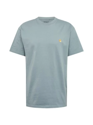 Obrázek produktu Carhartt WIP Tričko 'Chase'  kouřově modrá / zlatá