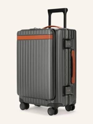 Obrázek produktu Carl Friedrik Kufr Na Kolečkách The Carry-On X tmavě šedá / koňaková