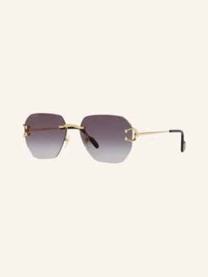 Obrázek produktu Cartier Sluneční Brýle 6L001667 2300l1 - zlatá/ tmavě šedý přechod
