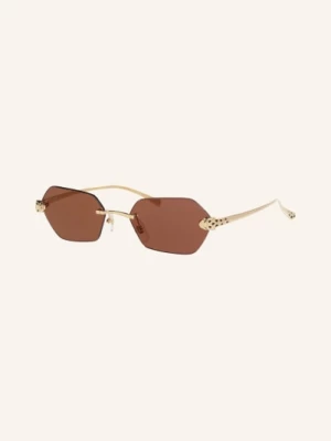 Obrázek produktu Cartier Sluneční Brýle 6L001922 zlatá/ tmavohnědá