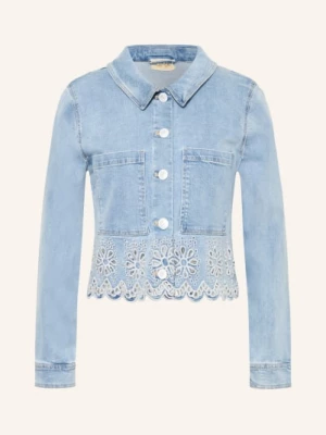 Obrázek produktu Cartoon Džínová Bunda S Krajkou 8619 middle blue denim