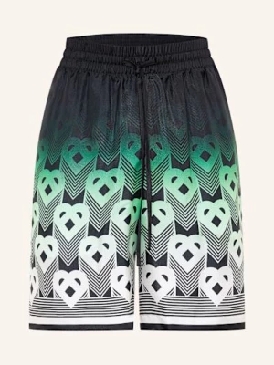 Obrázek produktu Casablanca Hedvábné Šortky Relaxed Fit tmavě modrá / zelená / bílá