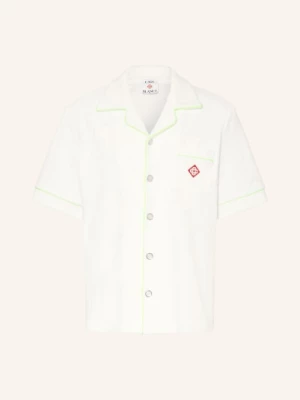Obrázek produktu Casablanca Resortová Košile Comfort Fit Z Froté bílá / neonově zelená