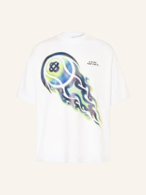 Obrázek produktu Casablanca Tričko Flaming Tennis Ball bílá / neonově žlutá / modrá