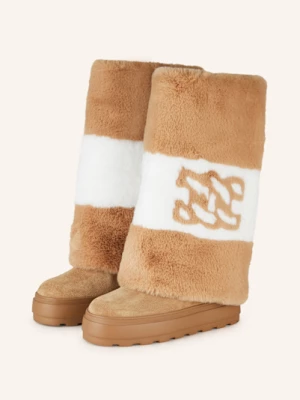 Obrázek produktu Casadei Boty Na Platformě S Umělou Kožešinou velbloudí / bílá