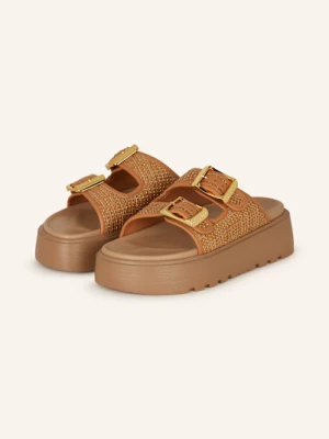 Obrázek produktu Casadei Pantofle Na Platformě Birlkey světle hnědá