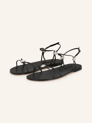 Obrázek produktu Casadei Sandály Valentina S Ozdobnými Kamínky černá
