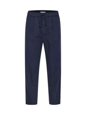 Obrázek produktu Casual Friday Kalhoty se sklady v pase 'CFHAAKAN'  námořnická modř