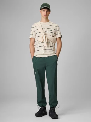 Obrázek produktu Casual kalhoty joggery pánské - zelené 4F