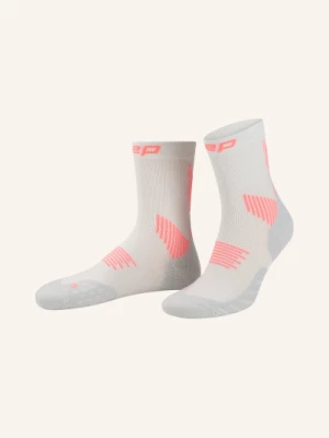 Obrázek produktu Cep Běžecké Ponožky Core Run Compression Mid Cut Mid Cushion světle šedá / neonově oranžová