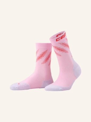 Obrázek produktu Cep Běžecké Ponožky Run Edt. Elliptic Mid Cut Mid Cushion růžová / růžová / červená