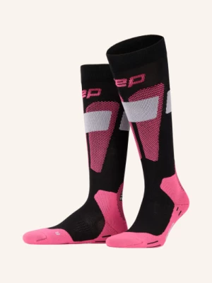 Obrázek produktu Cep Lyžařské Ponožky Ski Merino Tall 3.0 černá / světle šedá / růžová