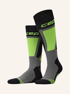 Obrázek produktu Cep Lyžařské Ponožky Ski Thermo 582 black/lime
