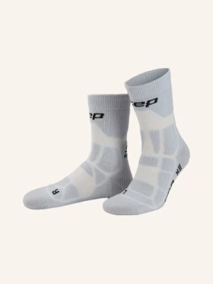 Obrázek produktu Cep Trekkingové Ponožky Hiking Max Cushion Compression Mid Cut S Merino Vlnou světle šedá / krémová / černá