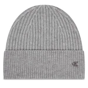 Obrázek produktu Čepice Calvin Klein Ck Metal Wool Beanie LV04D8032G Šedá