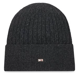 Obrázek produktu Čepice Tommy Hilfiger Th Cable Enamel Flag AW0AW17776 Černá