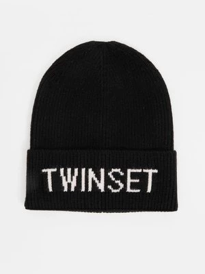 Obrázek produktu Čepice TWINSET skvrnitě antracitová