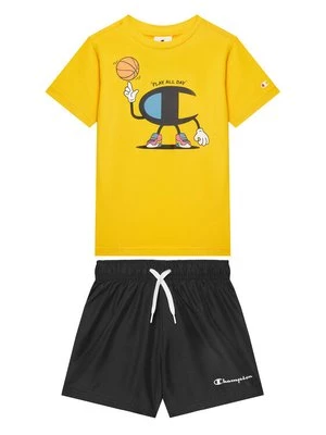 Obrázek produktu Champion Sada T-shirt a šortky 307062 Žlutá Regular Fit