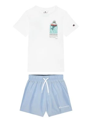 Obrázek produktu Champion Sada T-shirt a šortky 307063 Modrá Regular Fit