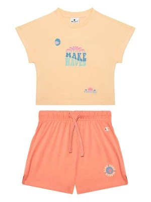 Obrázek produktu Champion Sada T-shirt a šortky 405127 Oranžová Regular Fit